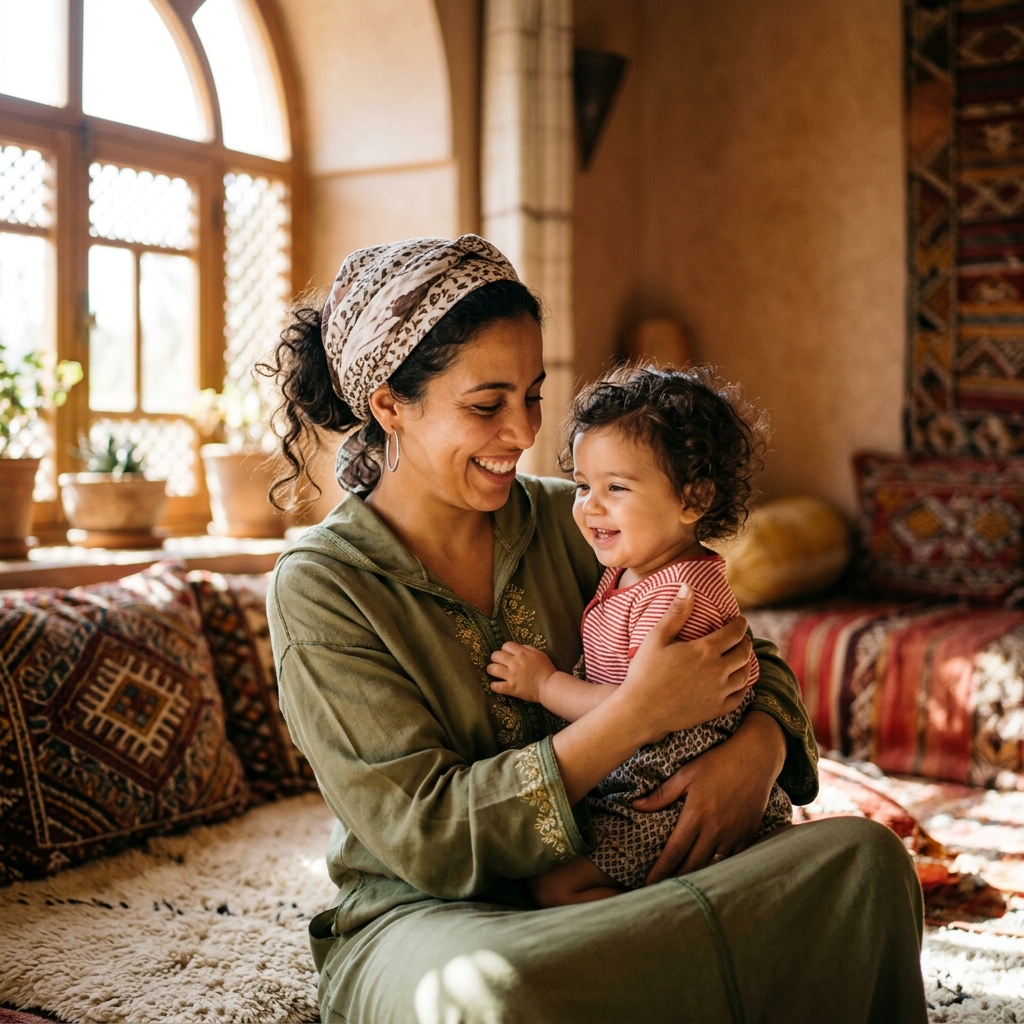 Mère et enfant